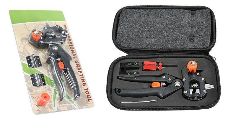 3-Blade Grafting Tool – U, V & Ω Cut, SK-5 Steel, Fruit Trees & Garden Plants