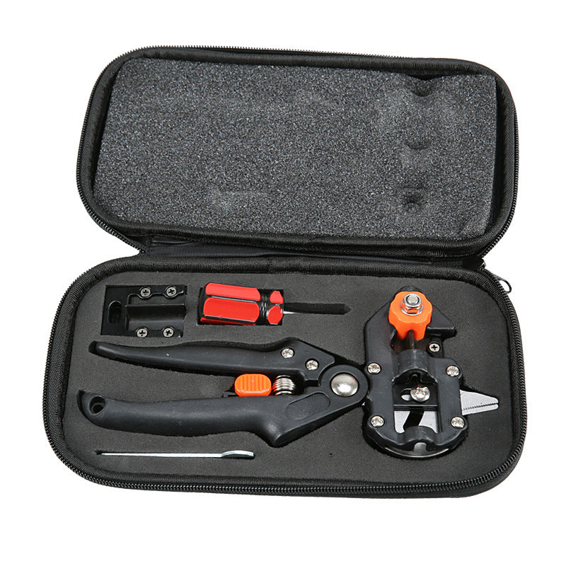 3-Blade Grafting Tool – U, V & Ω Cut, SK-5 Steel, Fruit Trees & Garden Plants