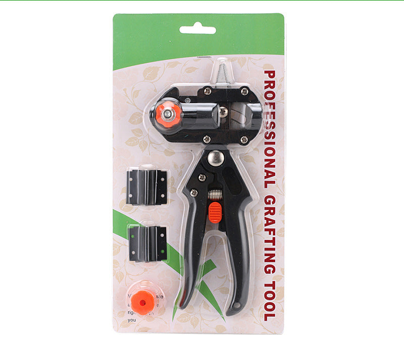 3-Blade Grafting Tool – U, V & Ω Cut, SK-5 Steel, Fruit Trees & Garden Plants