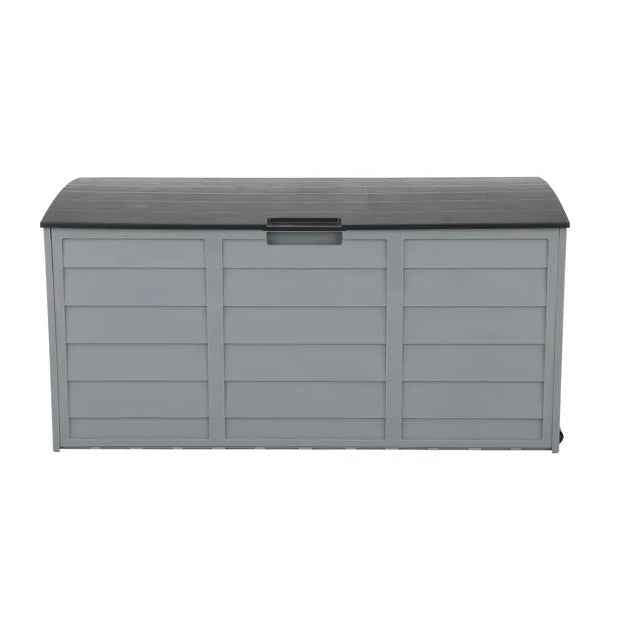 75-Gallon Outdoor Storage Deck Box with Wheels & Lockable Lid