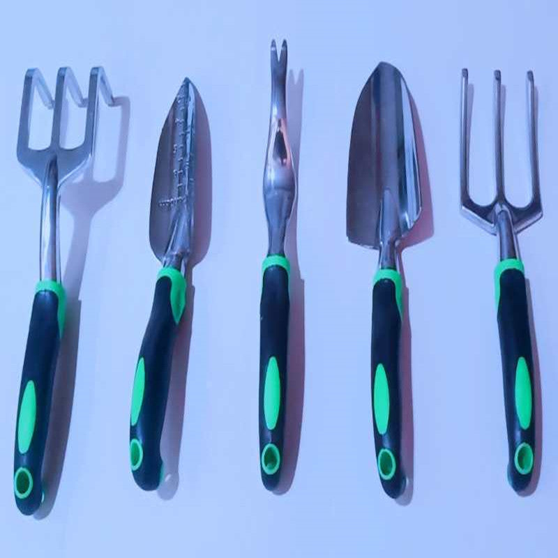 13-Piece Alloy Steel Garden Tool Set with Ergonomic Grips