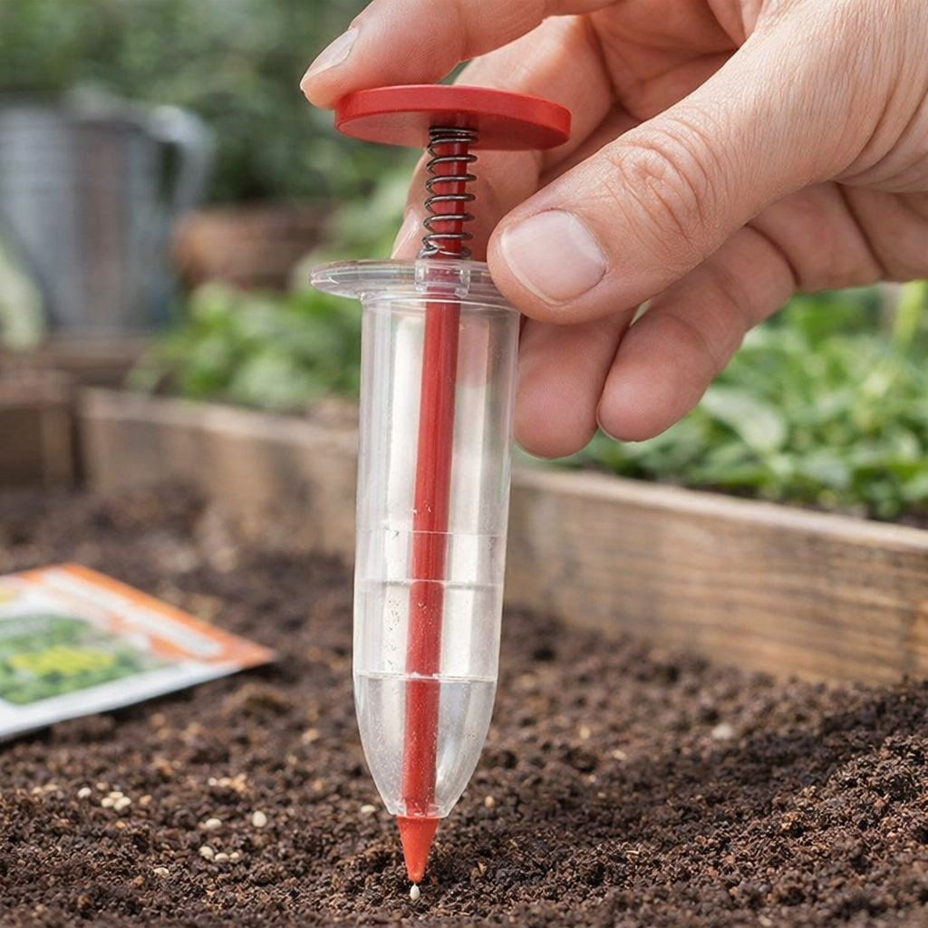 Mini Seed Dispenser for Small Seeds, 1, 2 or 3 Pack