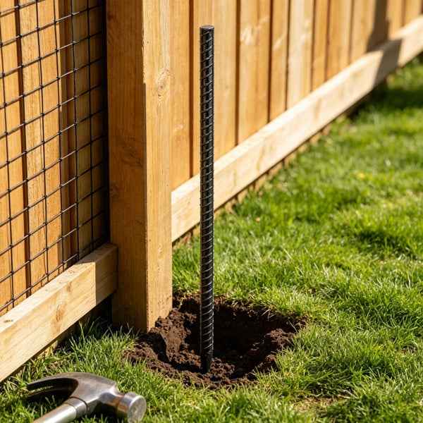 16-Pack Yard & Garden Rebar Stakes, 16-Inch Anchors