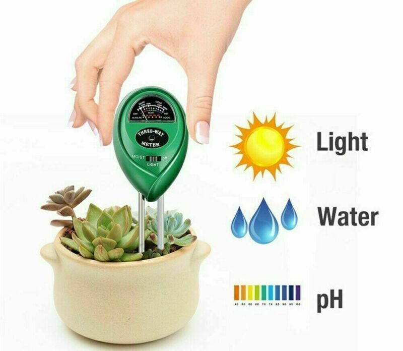 3-in-1 Soil Meter – pH, Moisture & Light Tester, No Batteries, Indoor & Outdoor - Rooted Supplies