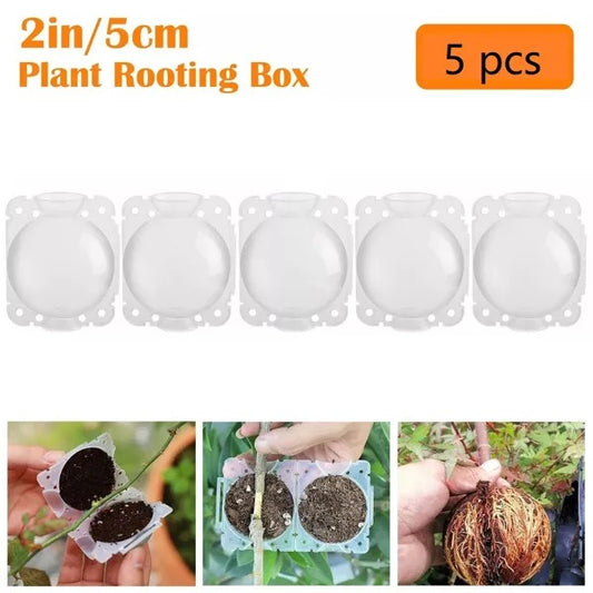 Plant Rooting Box for Propagation β 2in Air Layering Pods for Cloning Plants