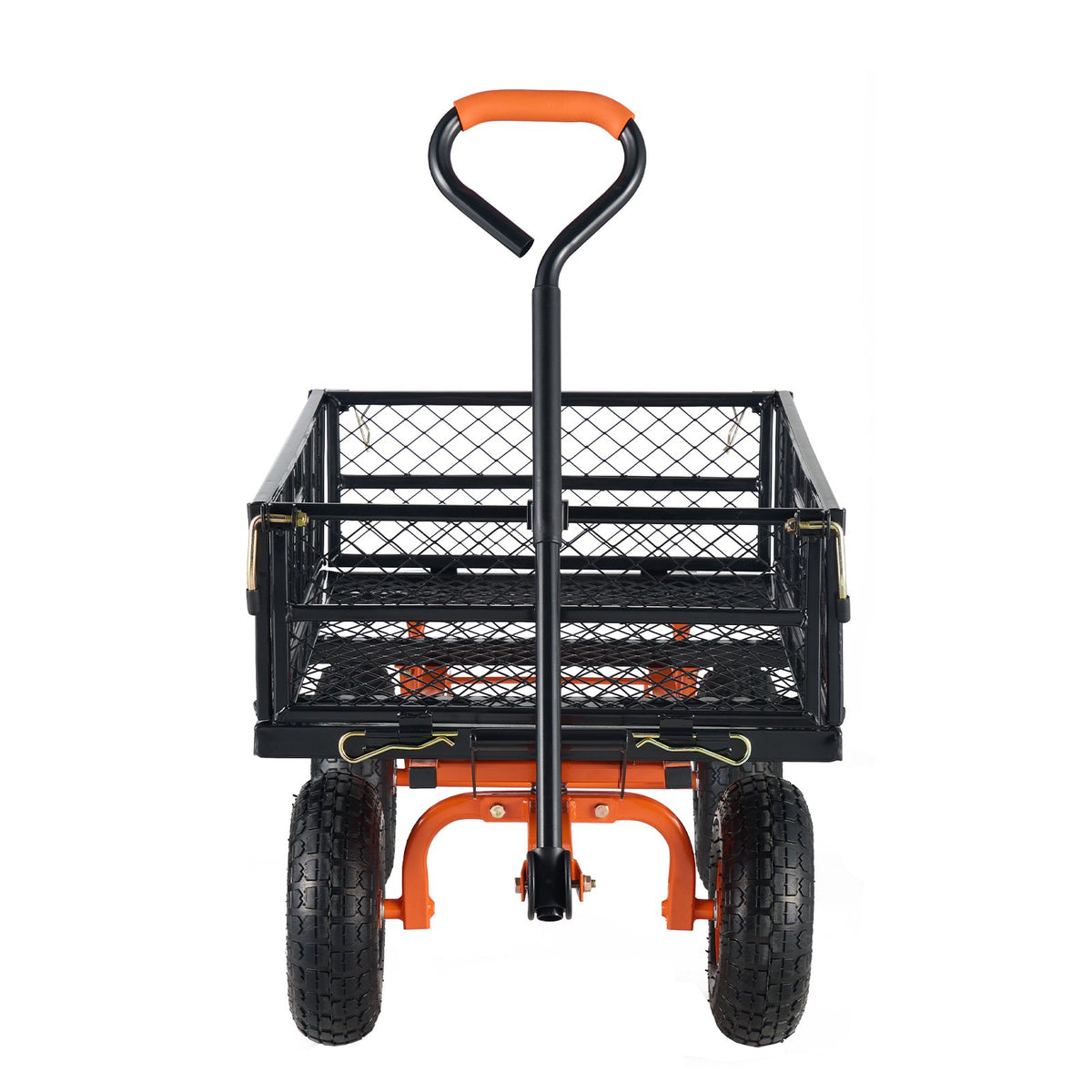 400 LB Garden Dump Cart with 180° Adjustable Handle