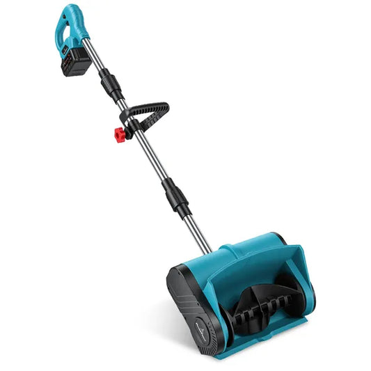 800W Cordless Electric Snow Shovel with 21V Battery - 11" Clearing Width