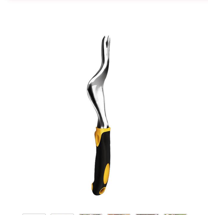 5-Piece Garden Hand Tool Set with Ergonomic Handles for Planting & Weeding