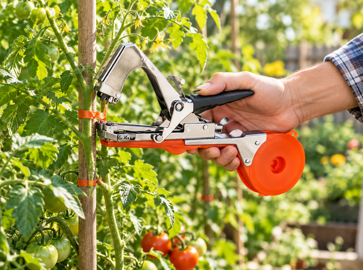 Plant Tying Tool for Tomatoes and Climbing Vines