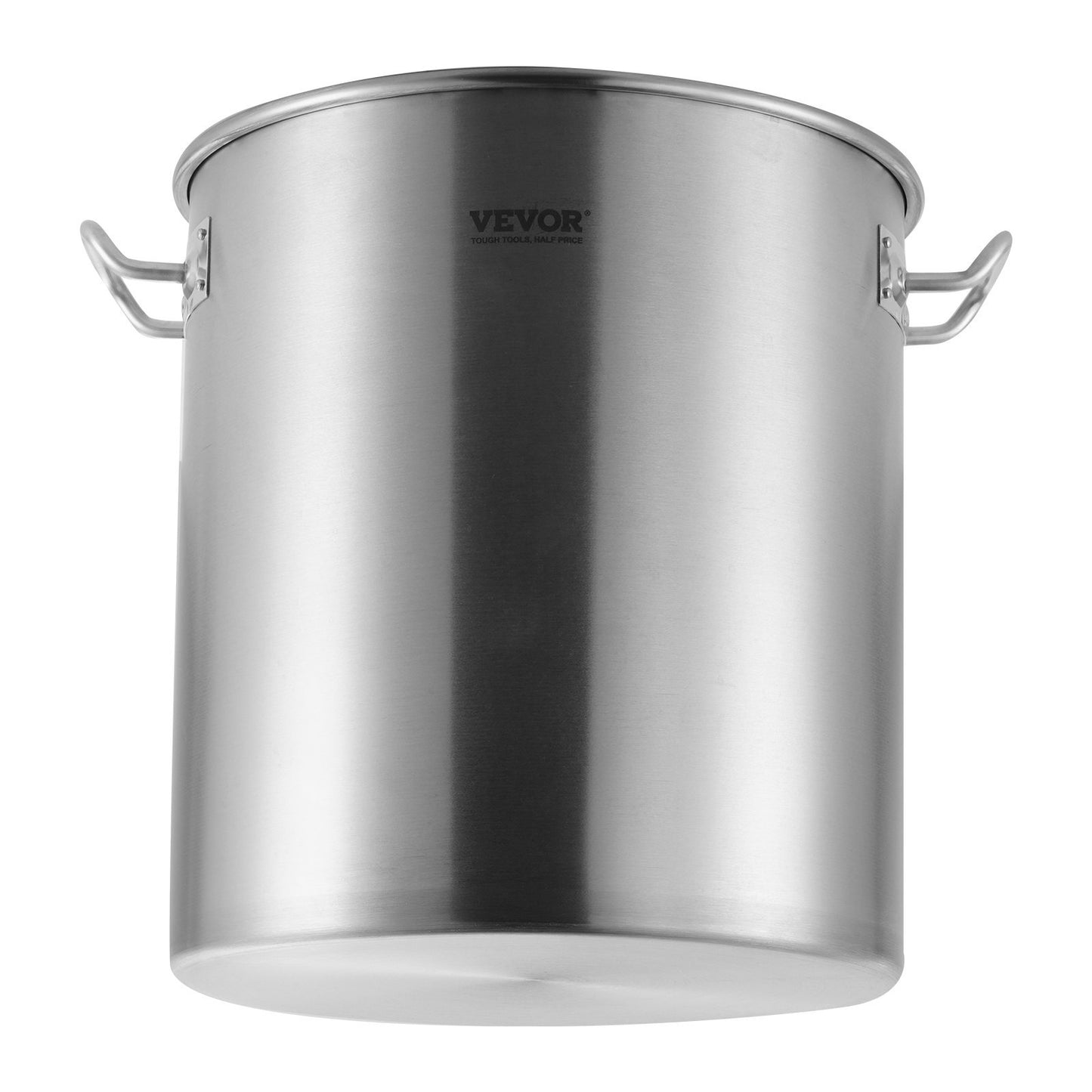 VEVOR 42Qt Stainless Steel Stockpot - Commercial Grade with Strainer & Lid