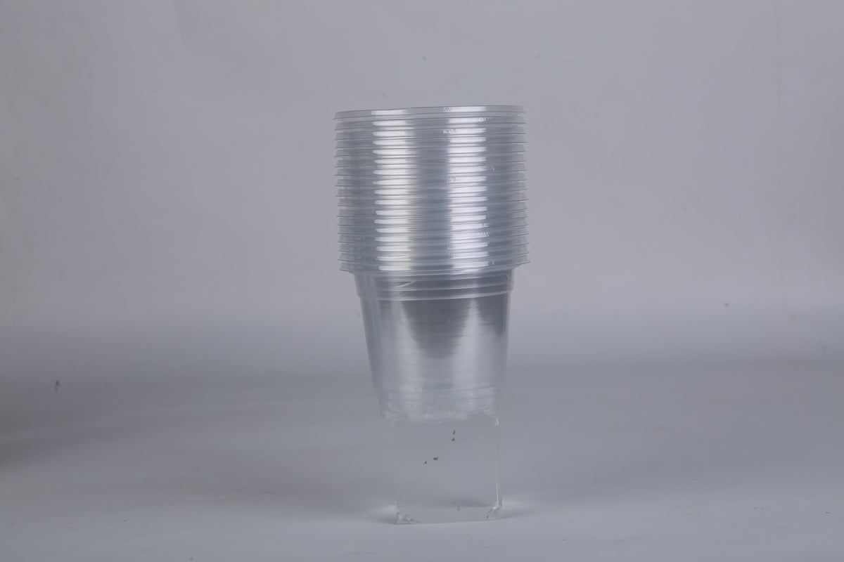 30-Pack Clear Nursery Starter Pots with Humidity Domes – 9-Hole Drainage, Reusable