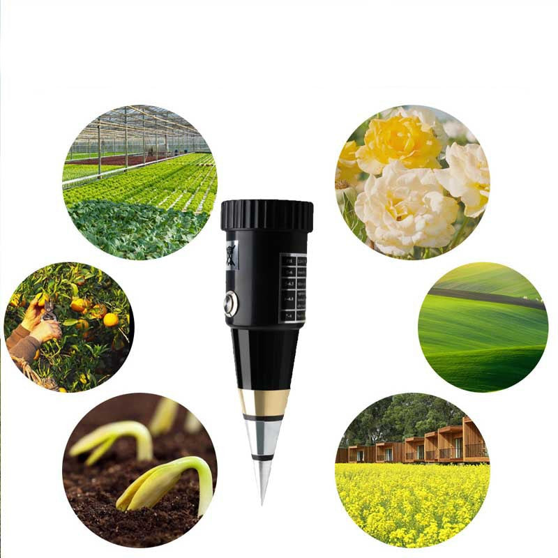 Soil pH & Moisture Meter - 2-in-1 Garden Soil Testing Tool