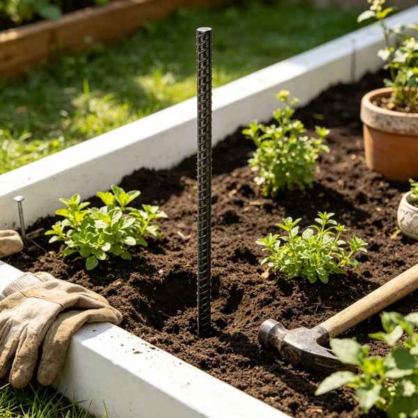16-Pack Yard & Garden Rebar Stakes, 16-Inch Anchors