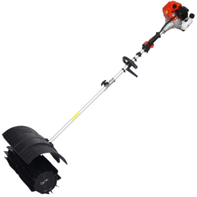 52CC Gas-Powered Snow Sweeper - 27" Professional Paddle Broom for Driveways