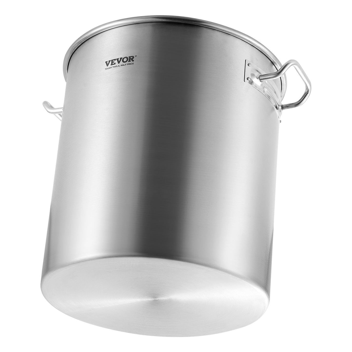 VEVOR 42Qt Stainless Steel Stockpot - Commercial Grade with Strainer & Lid