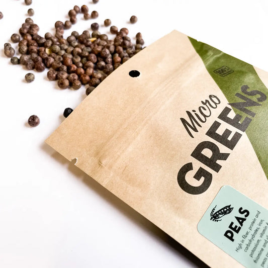 Pea Microgreen Seeds – Nutrient-Rich Sprouting Seeds for Home Growing