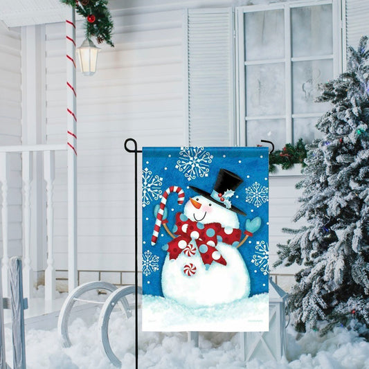 Garden Flag Stand 36" - Weather Resistant Iron Pole Holder for 12.5x18" Flags