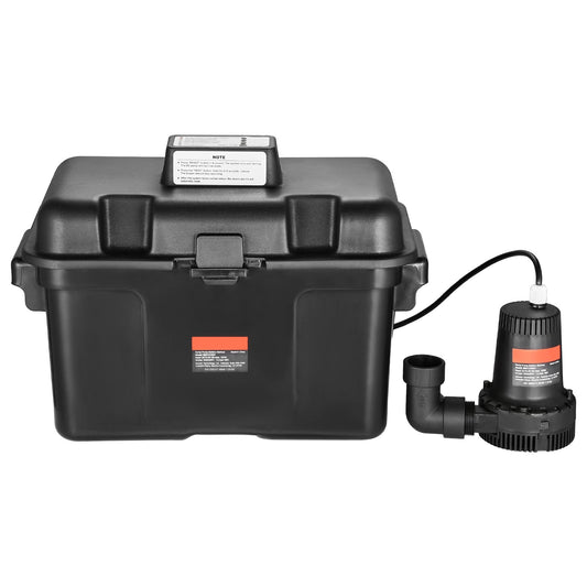 2000 GPH Battery Backup Sump Pump System with Smart Controller