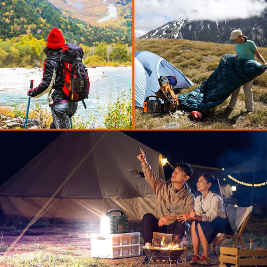150W Compact Portable Power Station for Camping & Emergency Backup