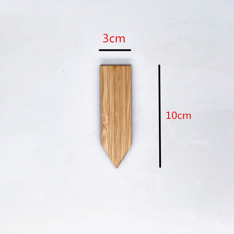Bamboo Plant Labels Garden Markers – T-Shape & Stake Style
