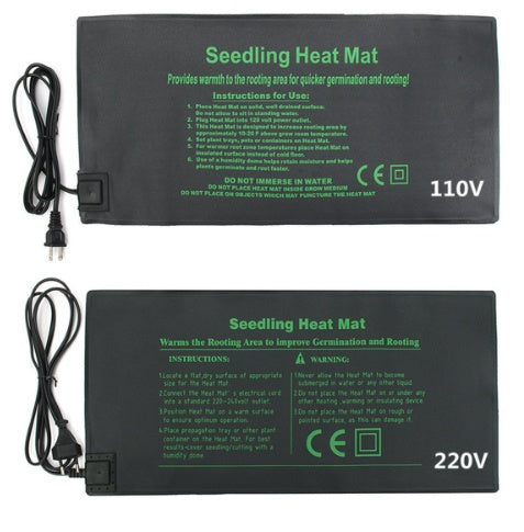 Seedling Heat Mat for Faster Germination - Waterproof Heating Pad