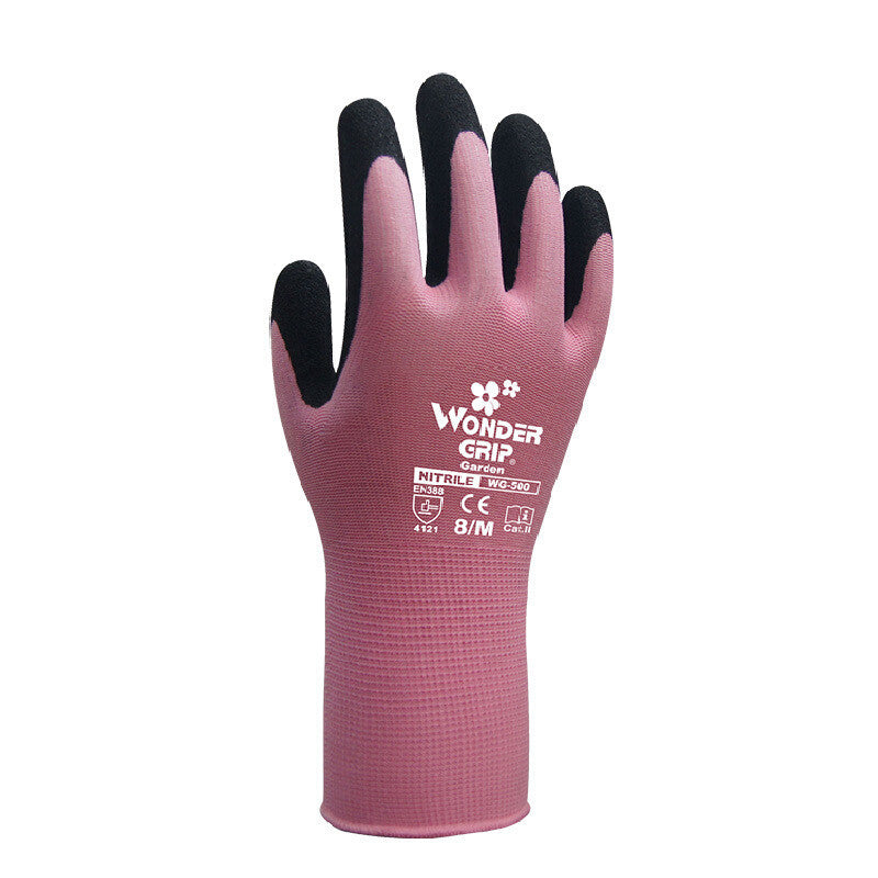 Nitrile Grip Gardening Gloves — Breathable, Puncture & Abrasion Resistant