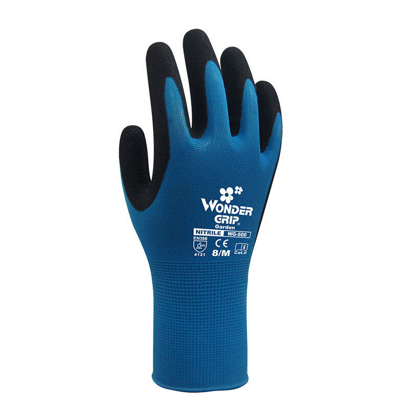 Nitrile Grip Gardening Gloves — Breathable, Puncture & Abrasion Resistant