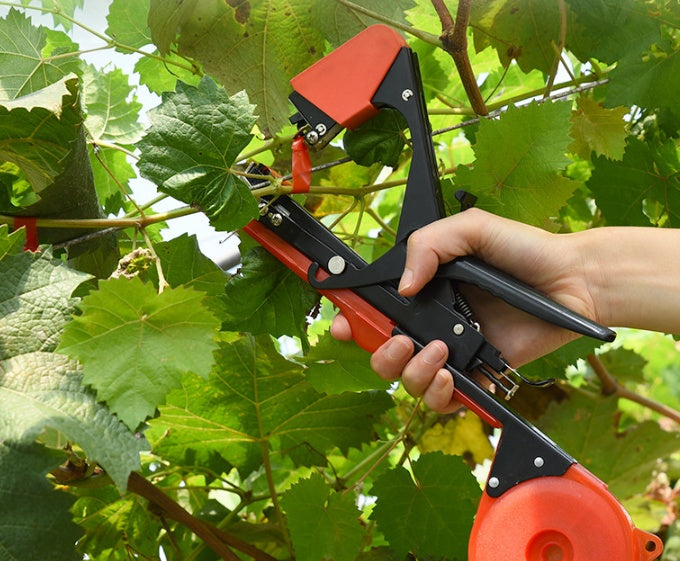 Plant Tying Machine with Tape & Staples for Tomatoes and Vines