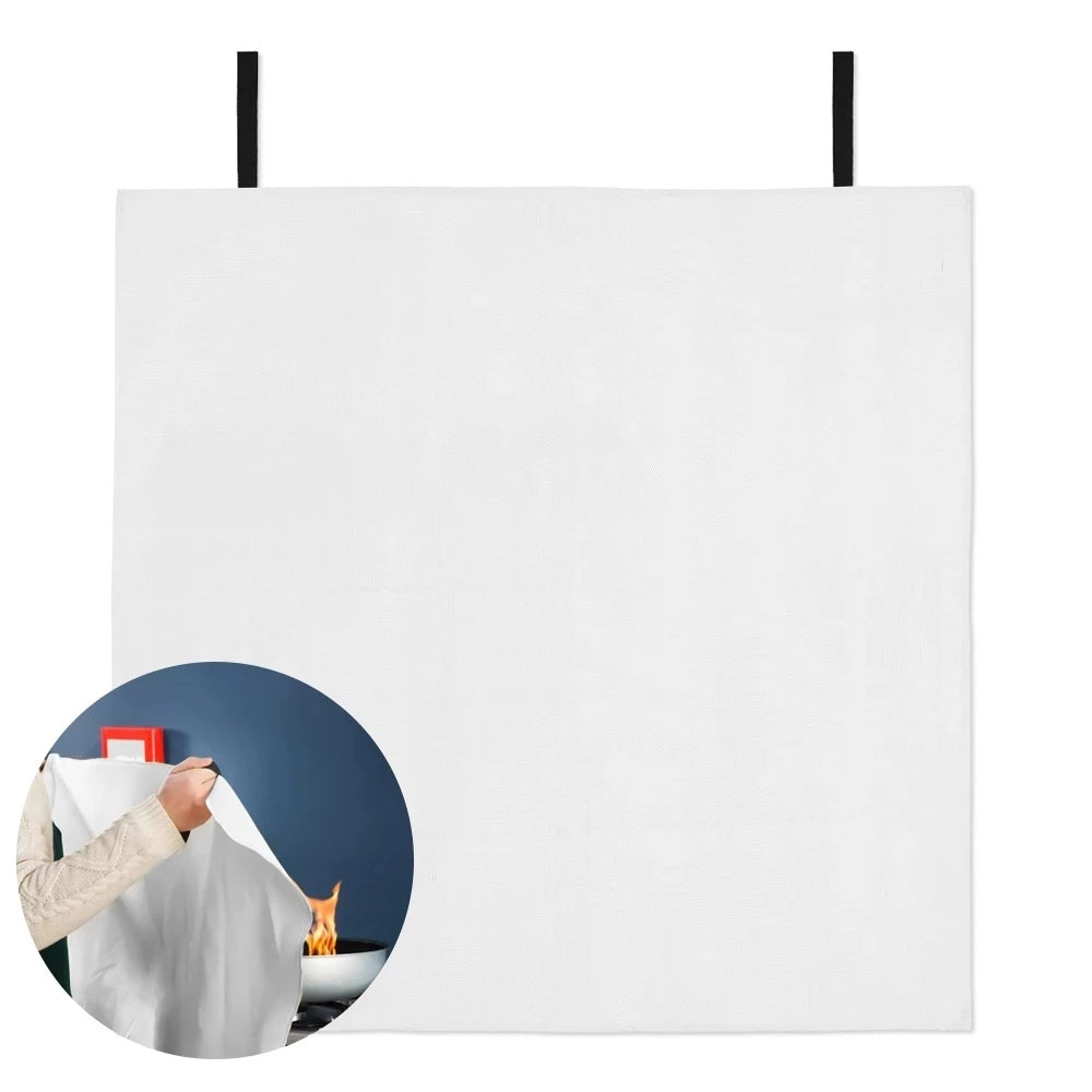 Fire Blanket Emergency Flame Retardant Safety Blanket for Kitchen & Home