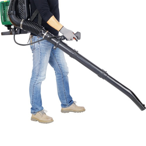 2-Stroke Gas Backpack Leaf Blower – 63.3cc 3.6HP 750CFM Professional