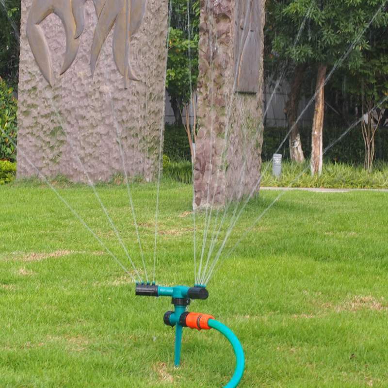 360° Rotating Lawn Sprinkler – Adjustable Garden Irrigation System