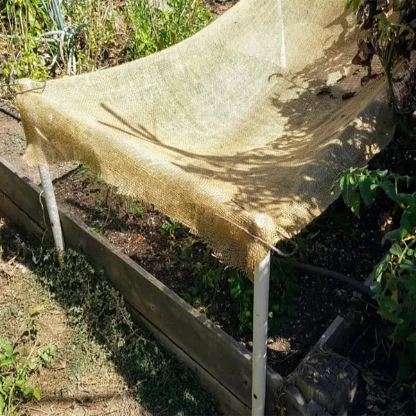 Biodegradable Jute Mulch Ground Cover for Weed Control and Erosion Prevention, 63 in x 30 ft