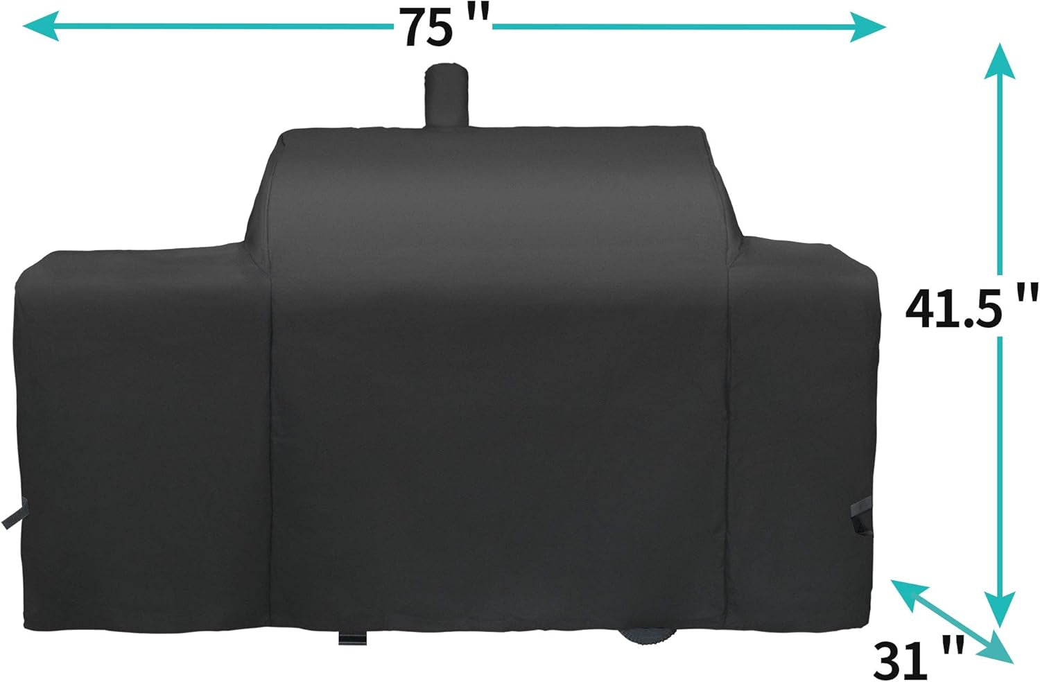 Grill Cover for Oklahoma Joe'S Longhorn Combo Charcoal Gas Smokers & Grills Protection Heavy Duty Waterproof Patio Outdoor Canvas Barbeque BBQ Smoker Covers