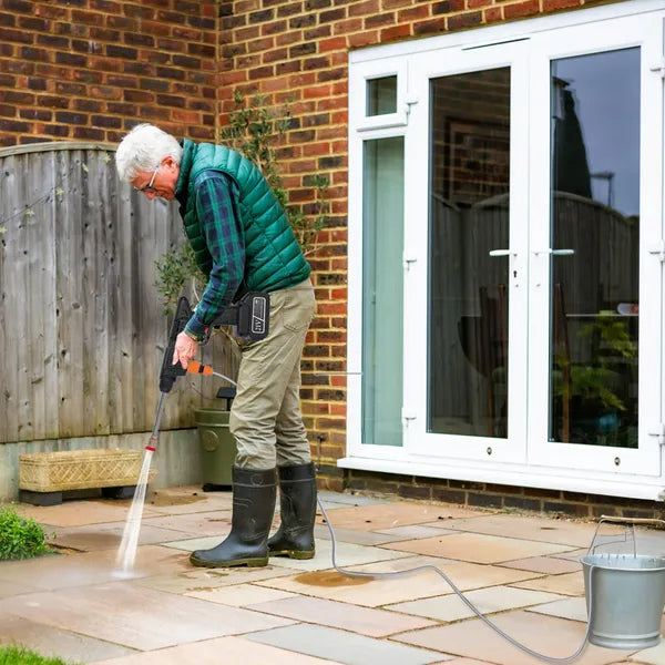 VEVOR Cordless Pressure Washer 400 PSI – Portable Battery Power Washer Kit