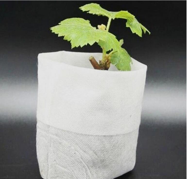 Non-Woven Fabric Seedling Bags - 8x10cm Plant Growing Pots