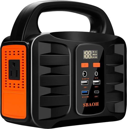 150W Compact Portable Power Station for Camping & Emergency Backup