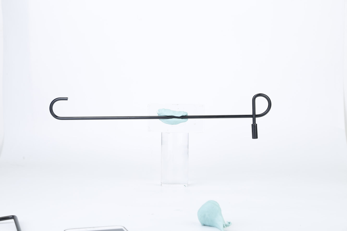 Garden Flag Stand 36" - Weather Resistant Iron Pole Holder for 12.5x18" Flags