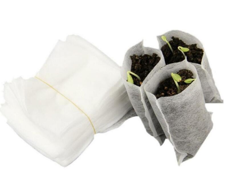 Non-Woven Fabric Seedling Bags - 8x10cm Plant Growing Pots
