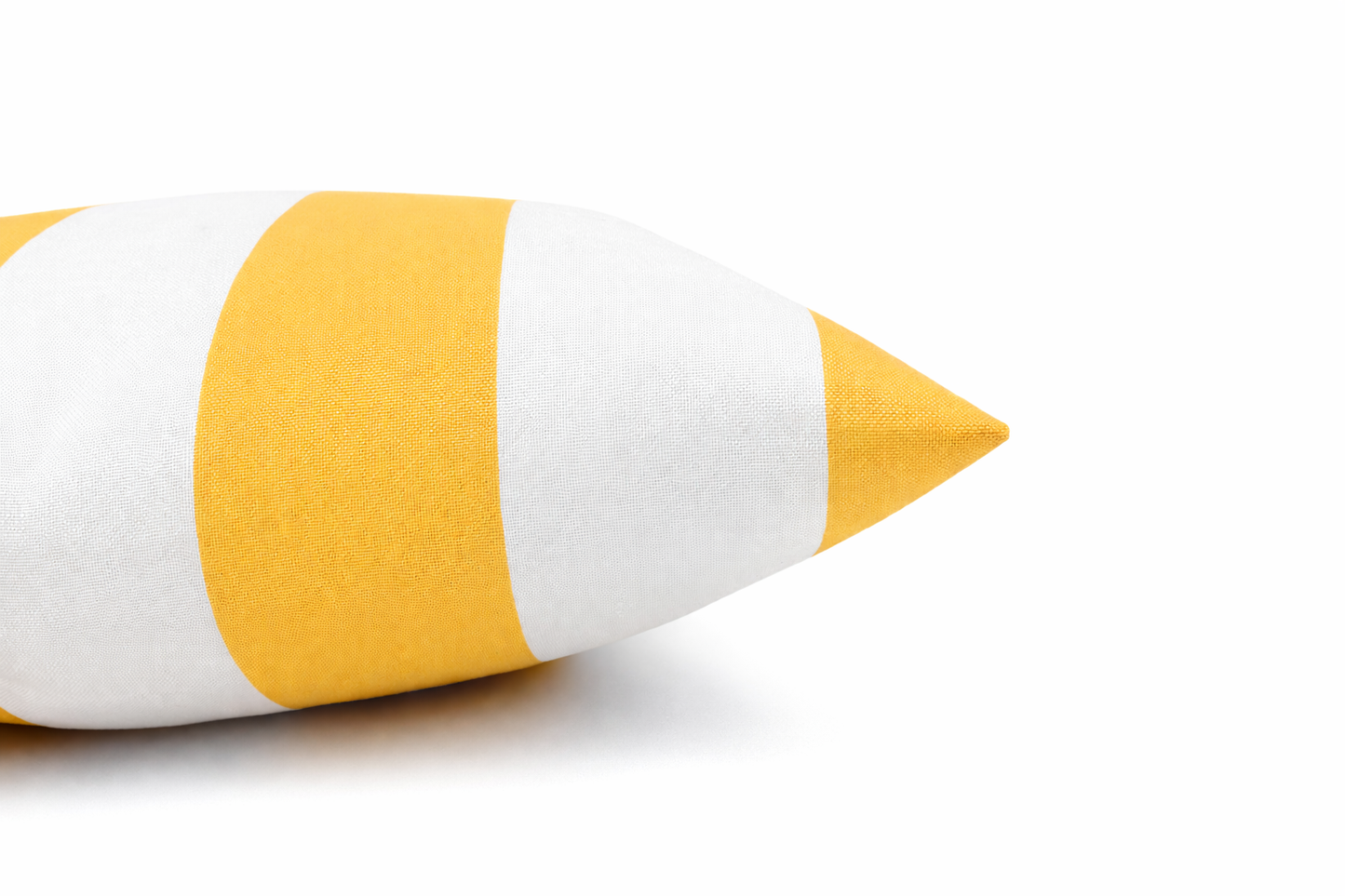 Waterproof Outdoor Throw Pillows 18x18 Stripe Set of 2 – Green or Yellow