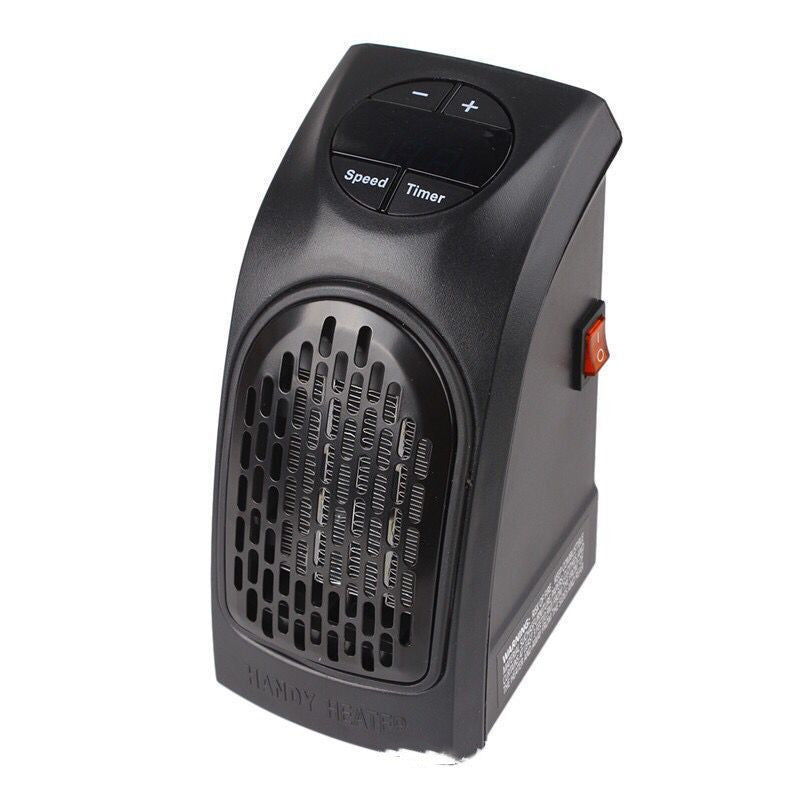 Portable Plug-In Space Heater with Timer & Adjustable Thermostat