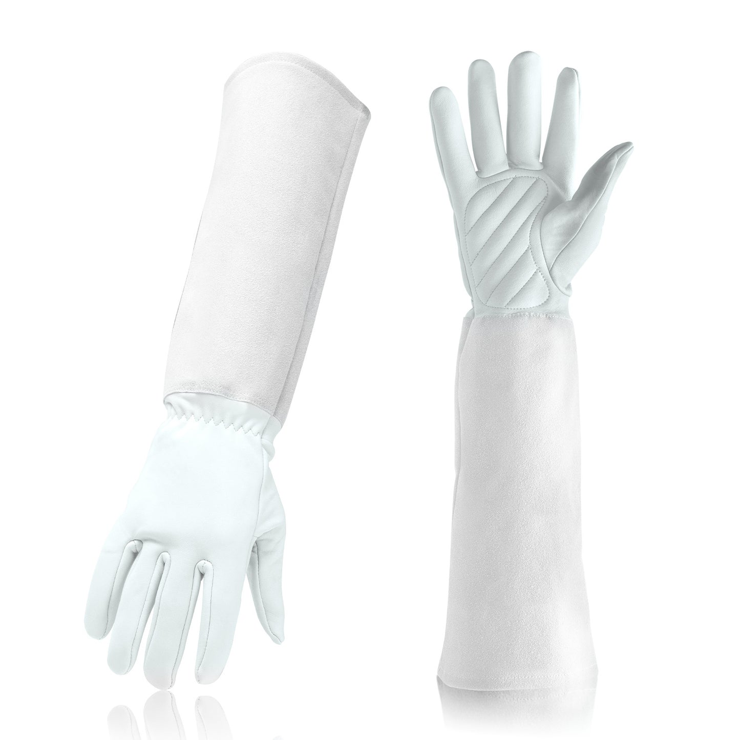 Long Gardening Gloves with Forearm Protection – Rose Pruning Work Gloves