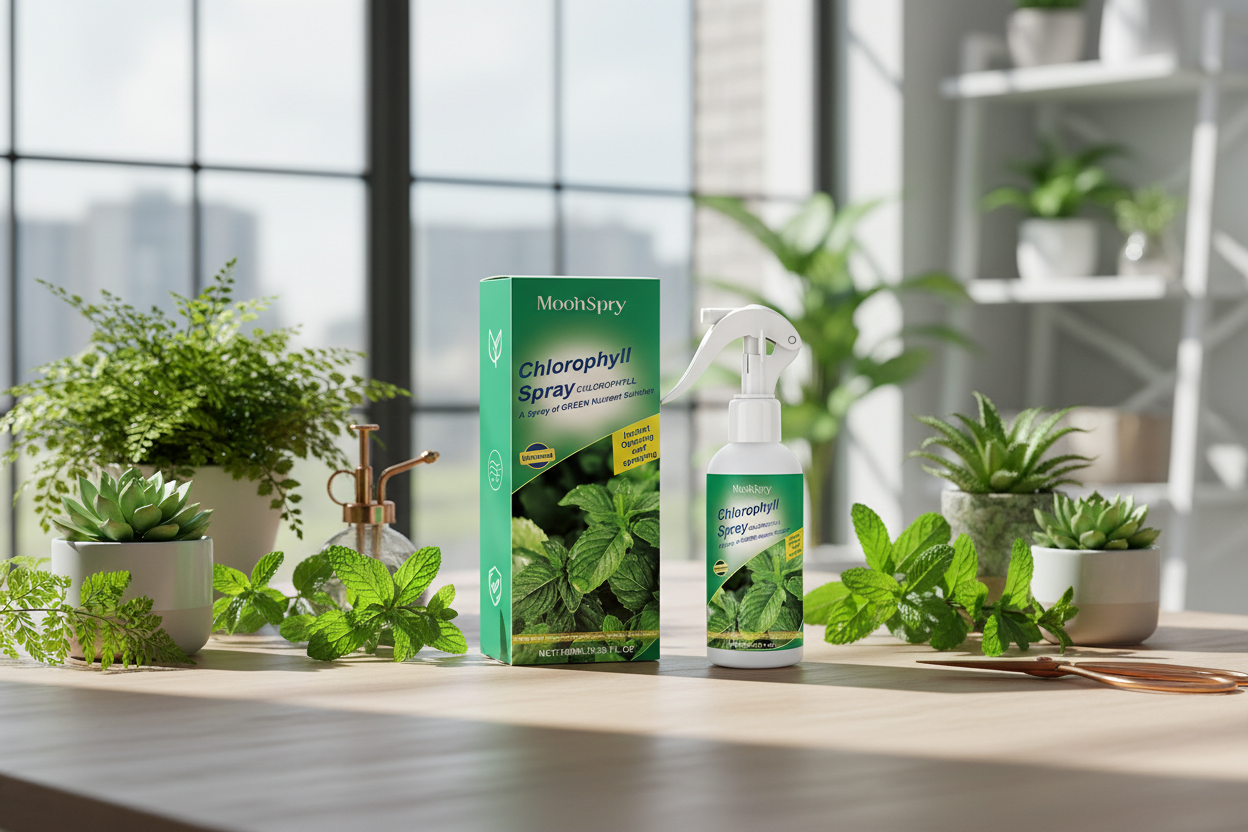 Chlorophyll Foliar Nutrient Spray 3.38 fl oz – Root Strengthening, Leaf Greening