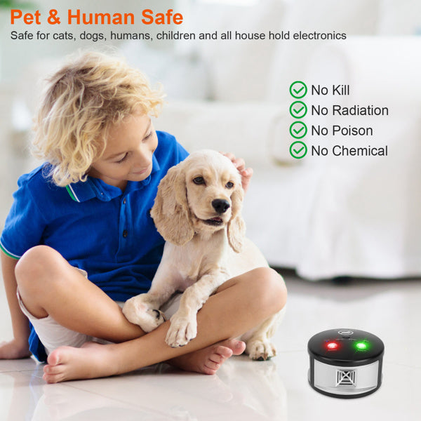 360° Ultrasonic Pest Repeller - Electronic Plug-In Rodent Control