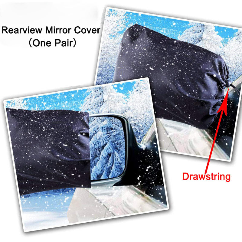 Magnetic Car Windshield Snow Cover - Front Window Ice Protector