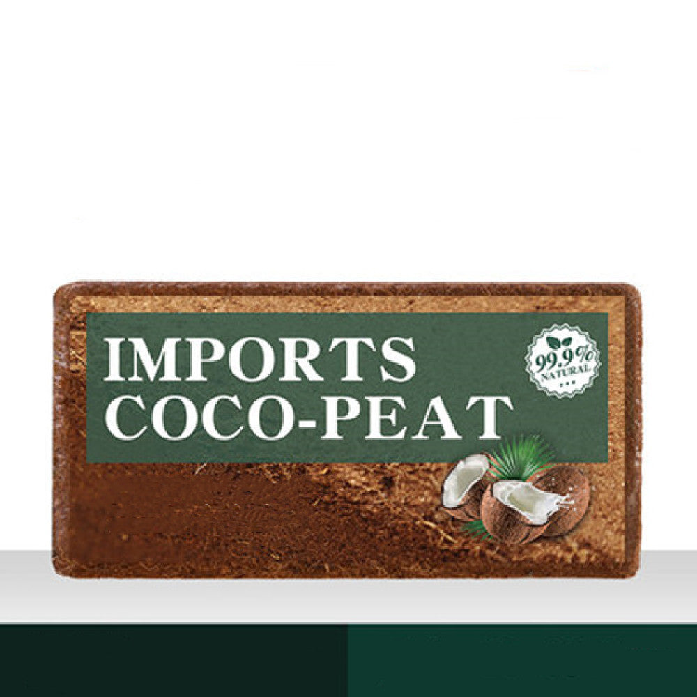 Desalted Coco Peat Brick - Expanding Coconut Coir for Seed Starting & Gardens