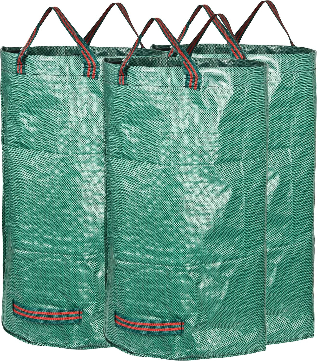3-Pack 72 Gallons Reusable Garden Waste Bags (H30, D26 Inches) - Yard Waste Bags