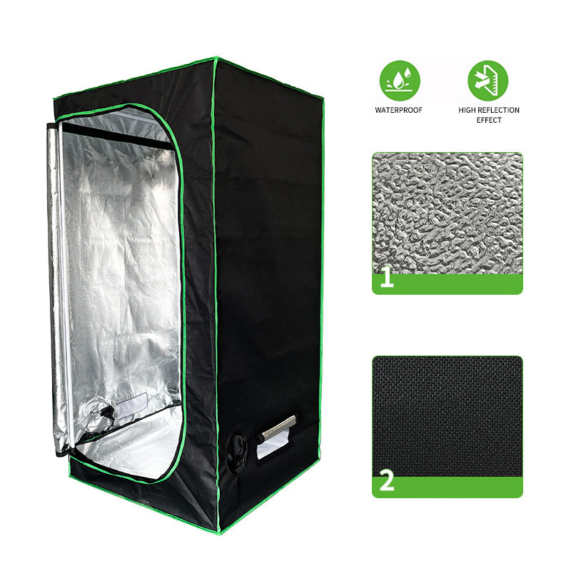 Indoor Grow Tent (80x80x160cm) - 600D Reflective Mylar Hydroponics