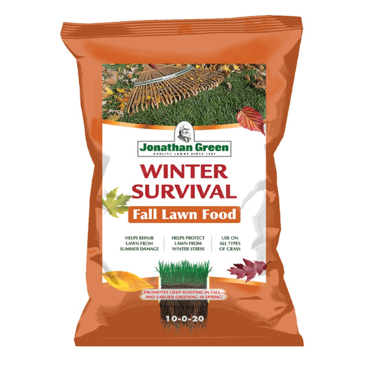 Jonathan Green Winter Survival Fall Lawn Fertilizer, 5M (5,000 Sq Ft Coverage)