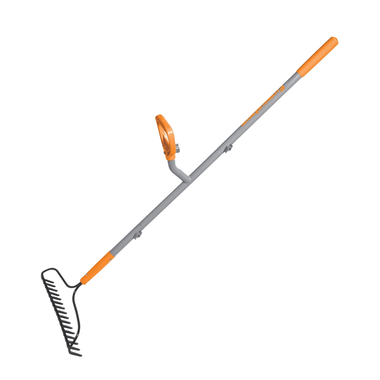 Ergie Systems 55-In Strain-Reducing Bow Rake, 16 Tines
