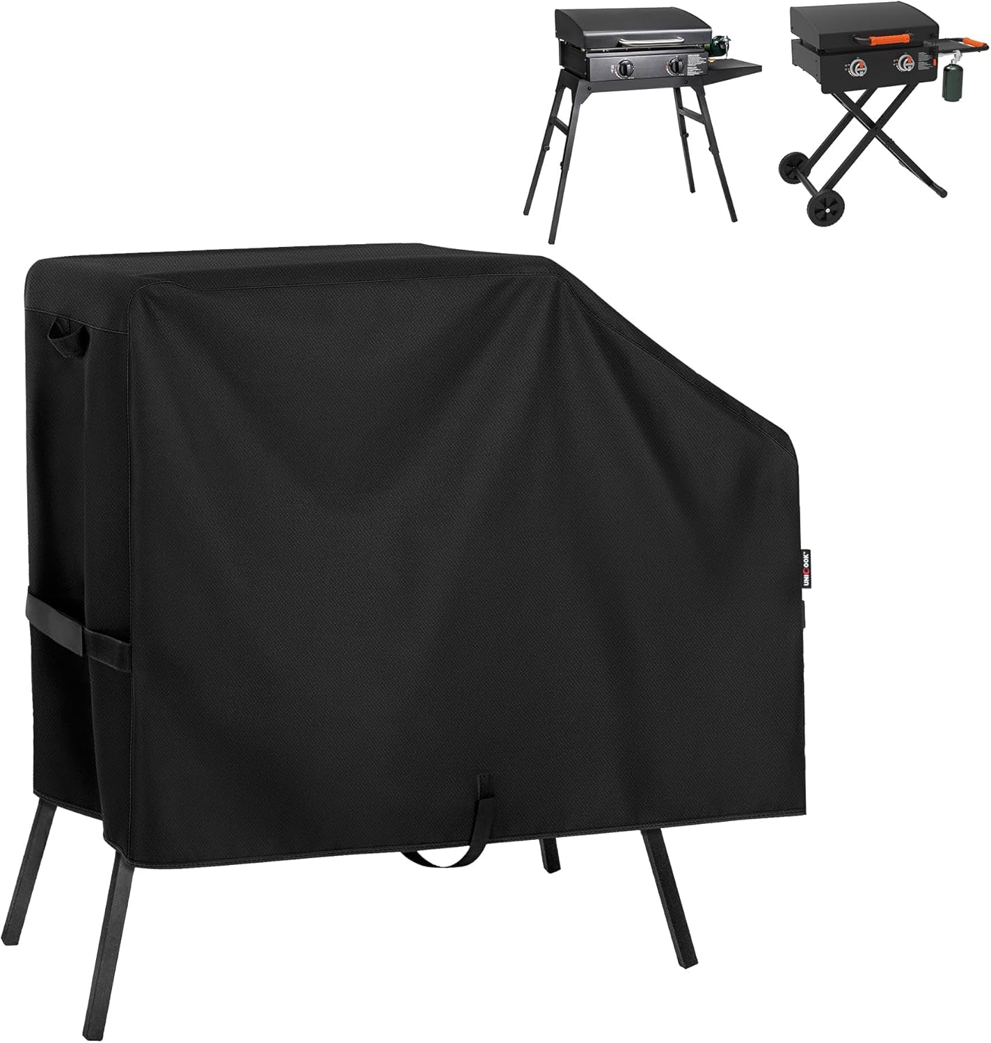 70 Inch Griddle Grill Cover for Blackstone 36 Inch Proseries, Heavy Duty Waterproof Large Flat Top Grill Cover with Sealed Seam, Compare to Blackstone 5005, 5482, Black